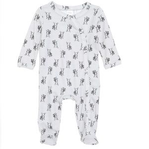 NWT- Nordstrom French Bulldog Onesie! Size nb and 3m